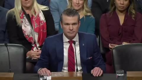 Hegseth called a "Christian Zionist" in hearing.