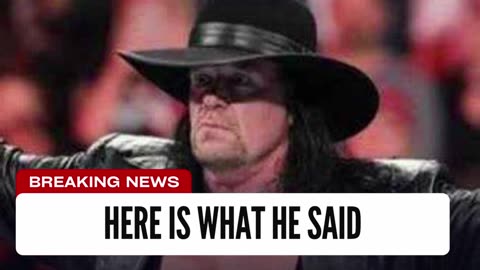 Undertaker Reveals Why He Never Left For WCW