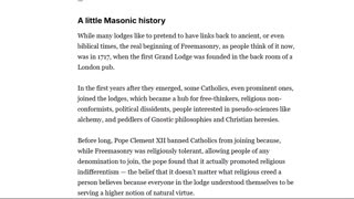 Joe Biden Was Declared a Master Mason "At Sight" By The Prince Hall Grand Lodge