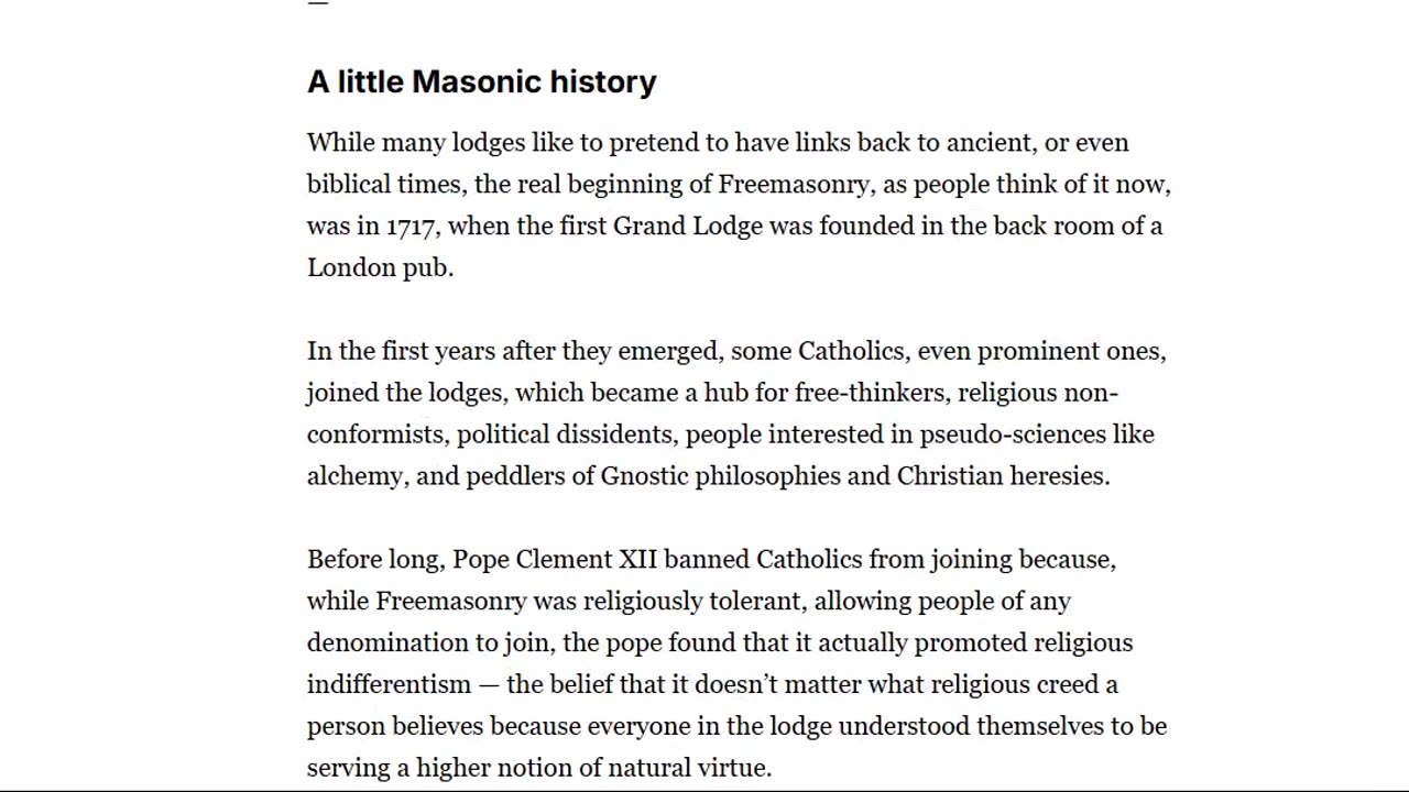 Joe Biden Was Declared a Master Mason "At Sight" By The Prince Hall Grand Lodge