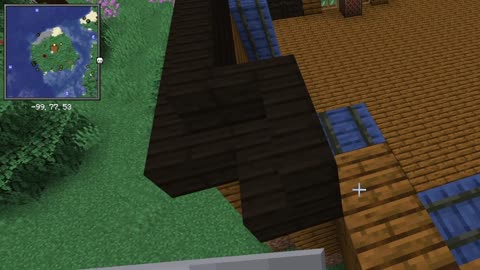 Minecraft- an the the house got built