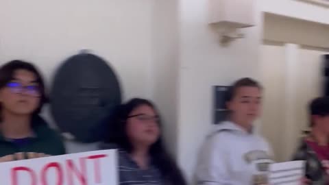 Leftists protested the first Turning Point USA meeting at the University of William & Mary