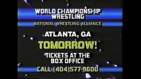 NWA JCP World Championship Wrestling Oct 19 1985