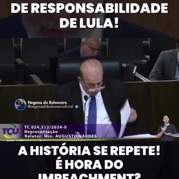 CRIME DE RESPONSABILIDADE!