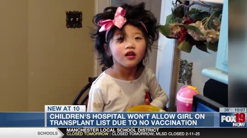 WATCH: 12-Year-Old With Famous Relative Denied Transplant Over Vax Status