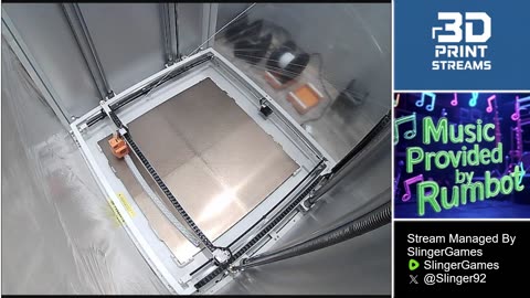 LIVE Large Format 3D Print - 10/20/2025