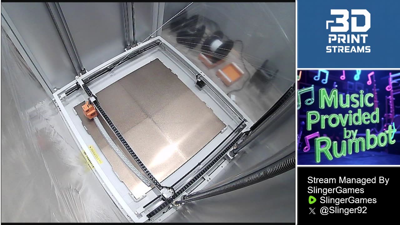 LIVE Large Format 3D Print - 10/20/2025
