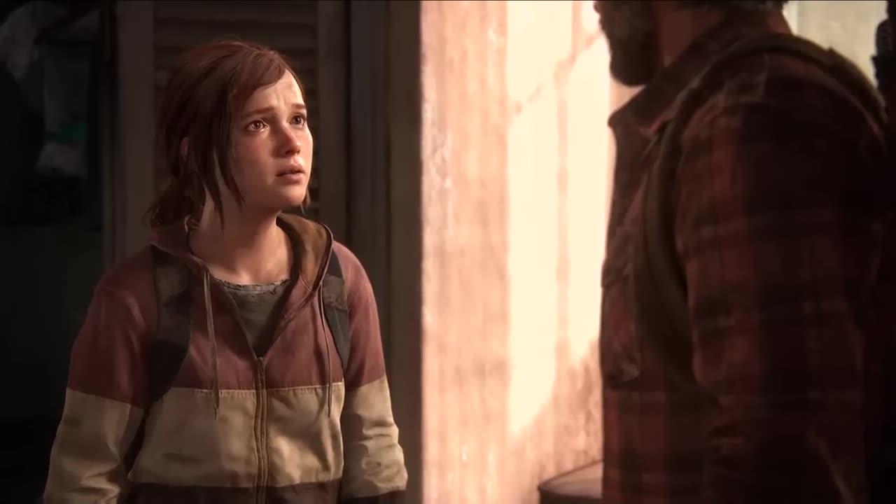 The Last of us game the argument between Elle