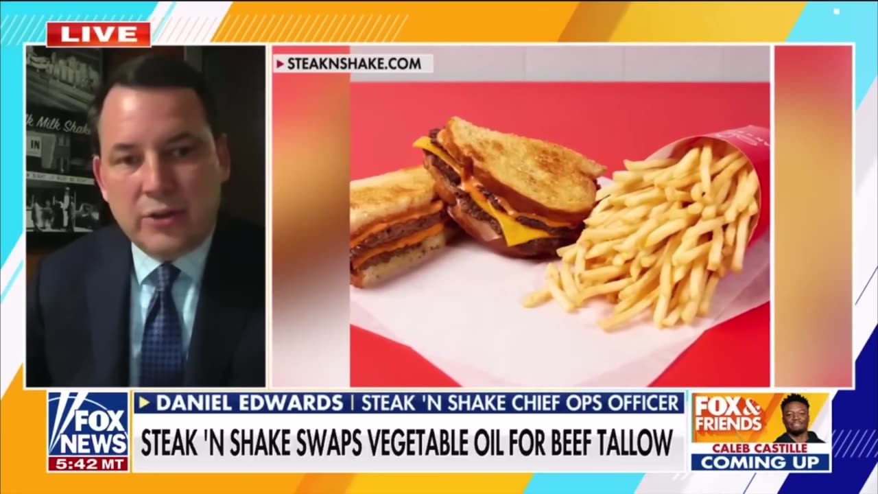 STEAK 'N SHAKE COO: "We RFK'ed our fries ... They're so much better cooked in beef tallow.