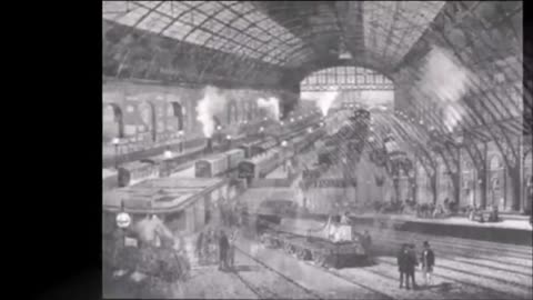 Train Stations Of Tartaria 1890 - Water Powered Travel Of The Old World
