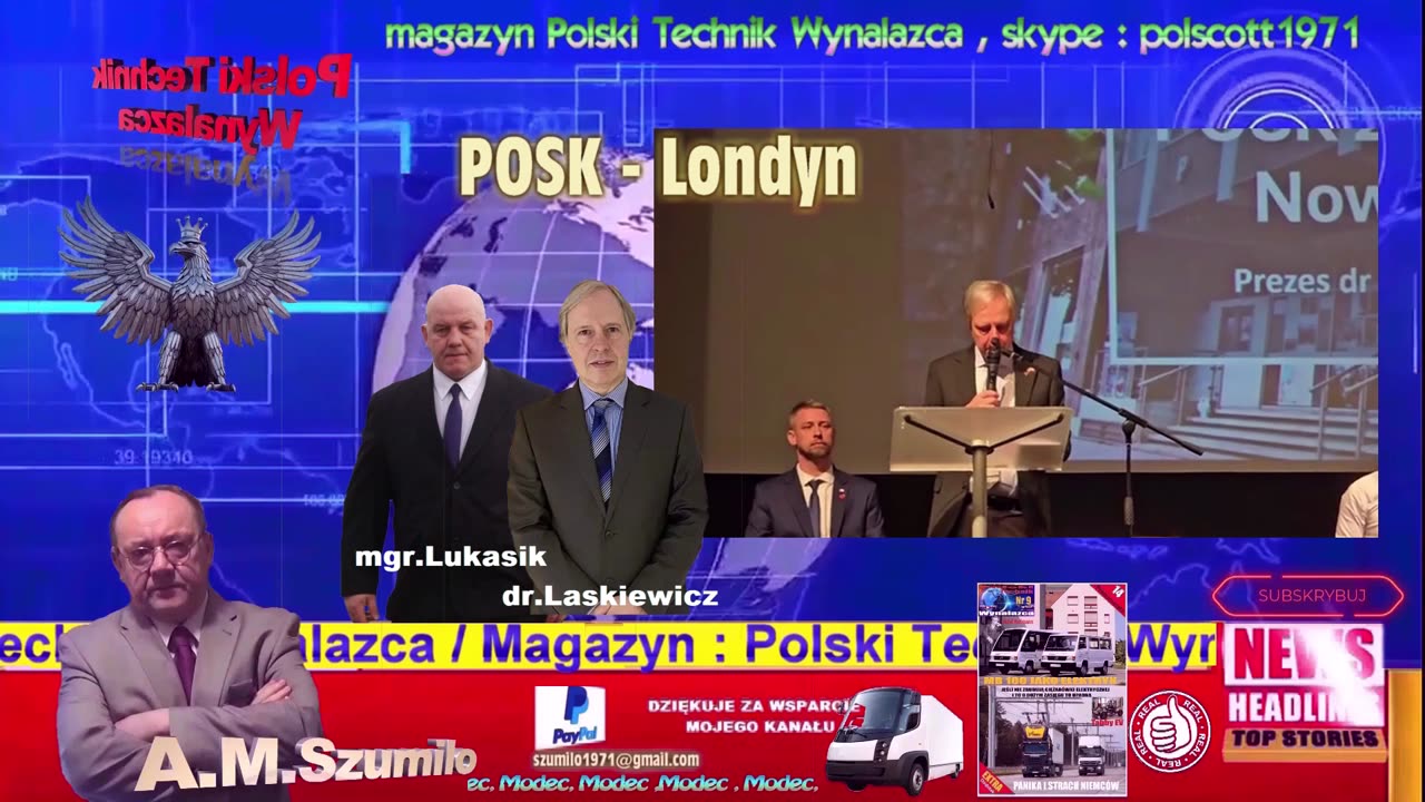 Przemówienie Dr Laskiewicza z POSK`u