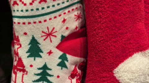 Disney Parks Mickey Mouse Christmas Socks #shorts