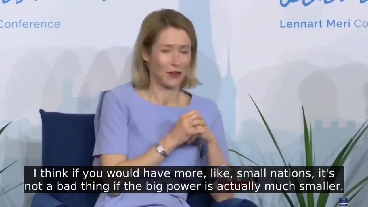 Kaja Kalas Wants the Break-up of Russia