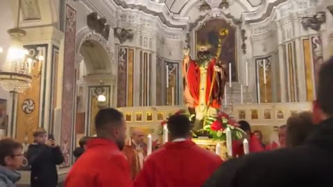 Amalfi (SA) - La processione con la statua di San Biagio di Sebaste (03.02.25)