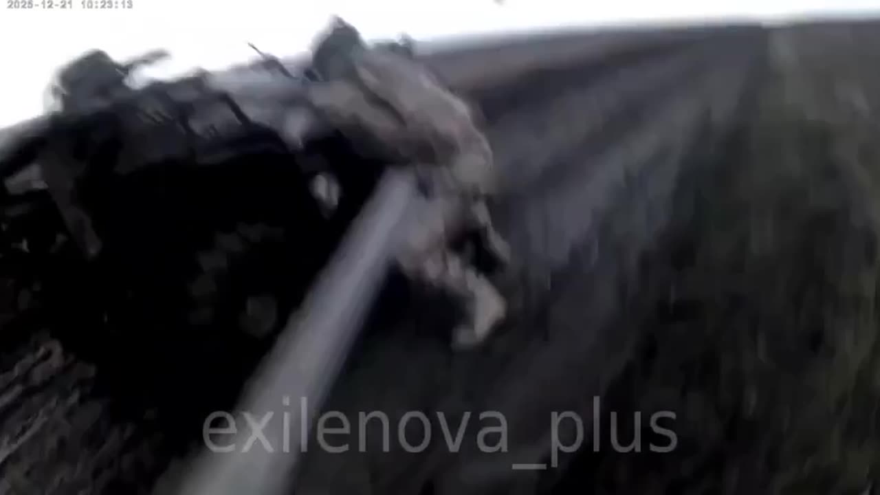 The Russians, not following traffic rules, shot down our defenseless drone.