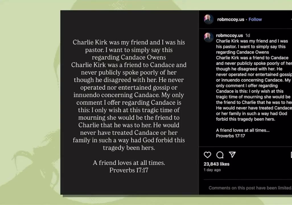 Candace Owens just showed the text messages from Charlie Kirk