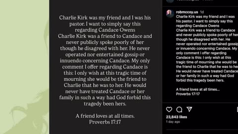 Candace Owens just showed the text messages from Charlie Kirk