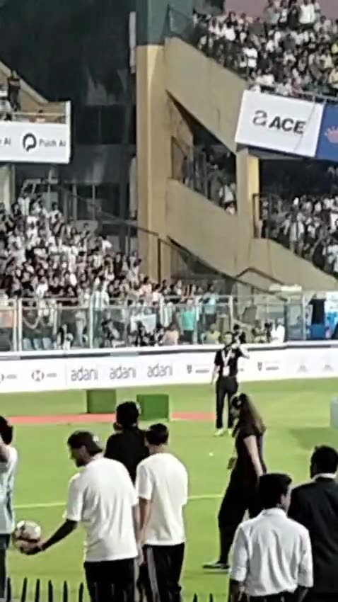 Messi at Mumbai event in 2025