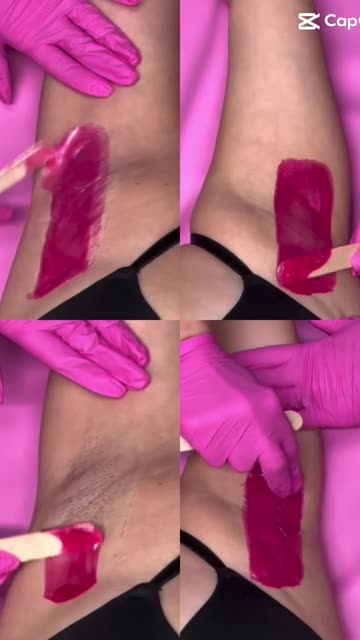 @waxedbysandraa Does Underarm Waxing with Sexy Smooth Tickled Pink Hard Wax | Esthetician Tutorial