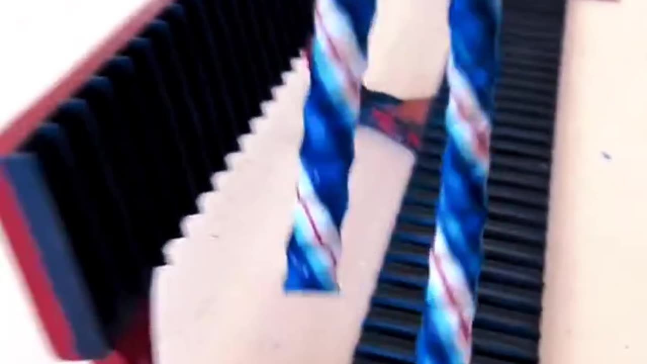 🍭 Patriotic Candy Press! 🔴⚪️🔵 Crunchy ASMR