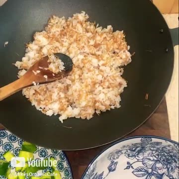 #Organic #Angel #Hair #Rice with #Sushi #Rice & #homemade #Yoghurt