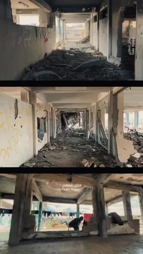 Gaza’s schools lie in ruins, leaving thousands of students without a proper place to learn