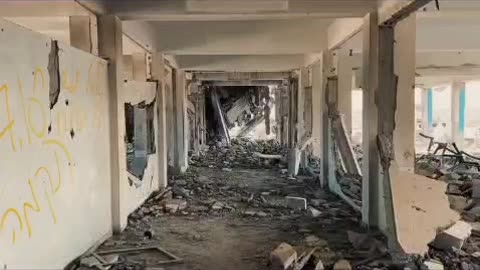 Gaza’s schools lie in ruins, leaving thousands of students without a proper place to learn