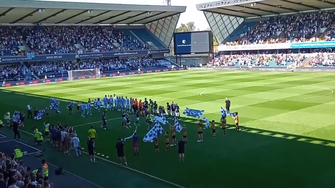 Anthem of Millwall FC (_The Den_ Stadium) (Bermondsey, South East London)