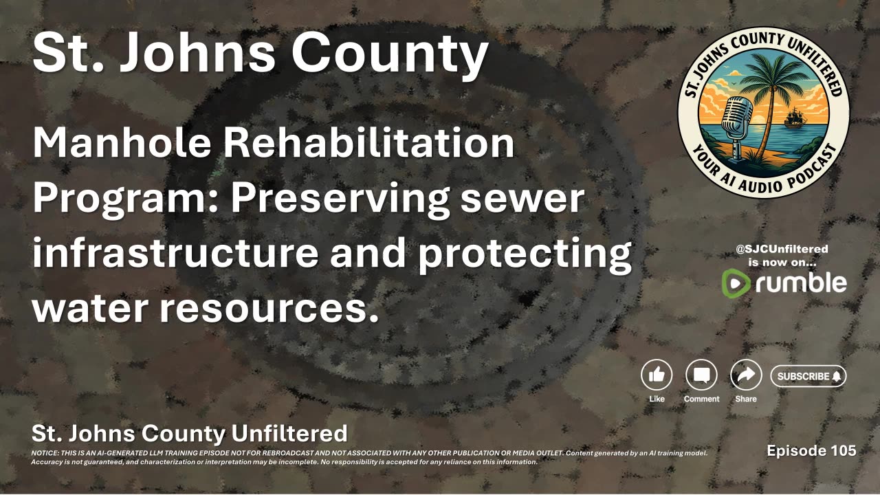 Episode 105 - Manhole Rehabilitation Program