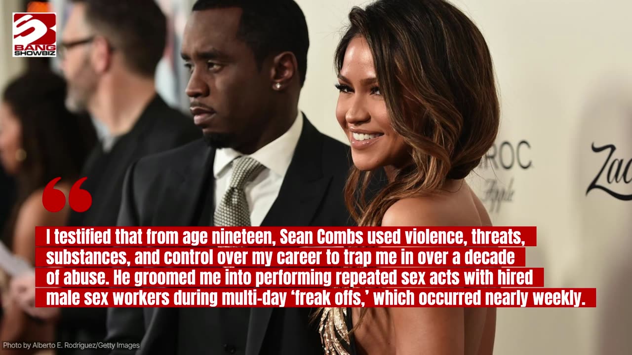 Cassie Ventura 'so scared' of retaliation from Sean 'Diddy' Combs