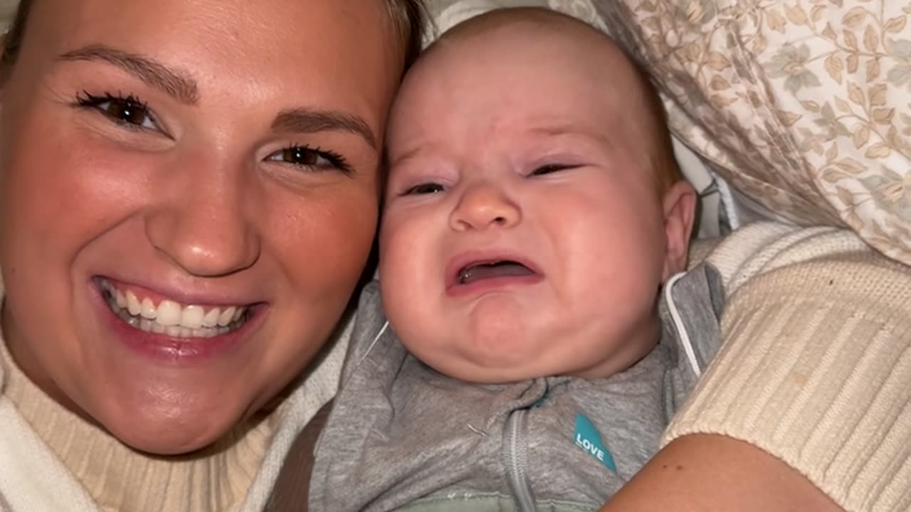 Baby Cries At His Parents’ Loud Kisses