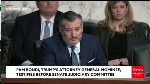 Ted Cruz Fires Back At Judiciary Democrats Over Their Lines Of Questioning Of Pam Bondi