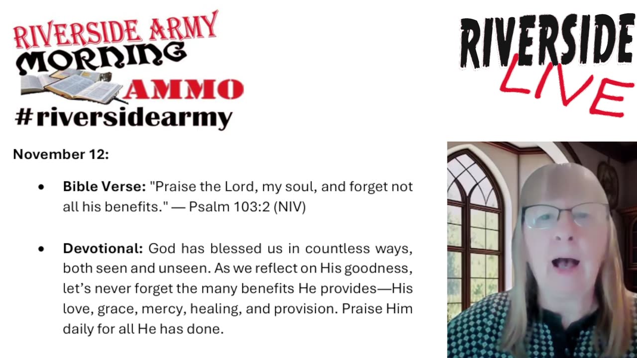 Riverside Morning Ammo Daily Devotional 11.12.25