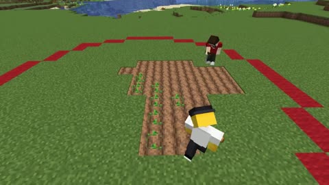 Minecraft: Dash Circle vs Friends Circle Showdown
