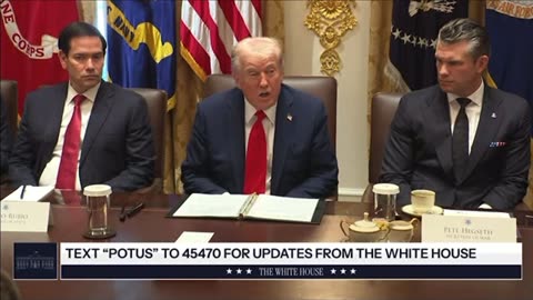President Trump Says He's Going to Egypt for Signing of Peace Deal Between Hamas and Israel