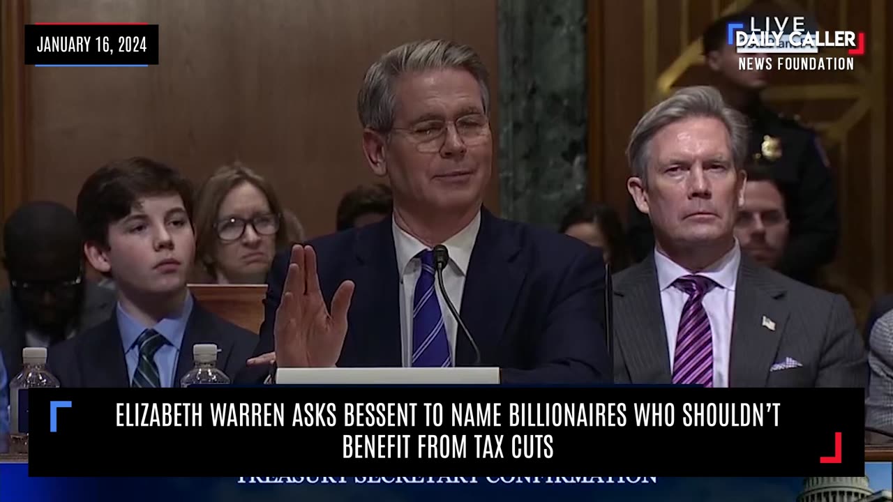 Elizabeth Warren Asks Bessent To Name Billionaires Who Shouldn’t Benefit From Tax Cuts