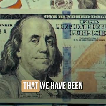 What should you do with the deteriorating money system that we've been forced to use?