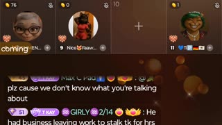 Jazzy Cherry seems nervous, she still discussing the case