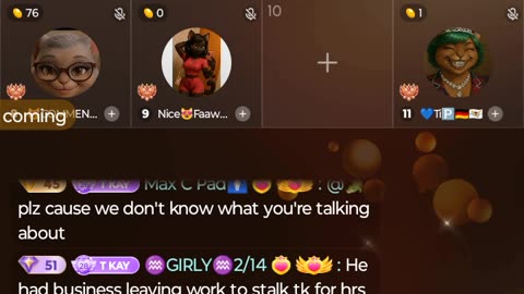 Jazzy Cherry seems nervous, she still discussing the case