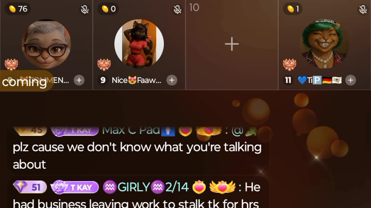 Jazzy Cherry seems nervous, she still discussing the case