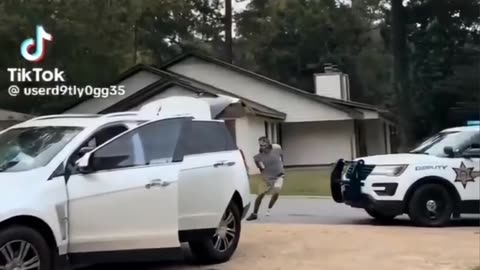 He tried to get away. He failed.