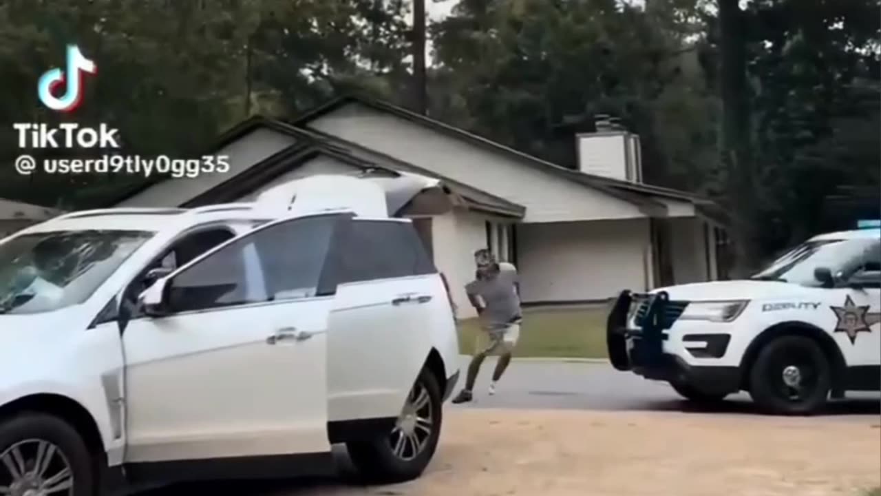 He tried to get away. He failed.