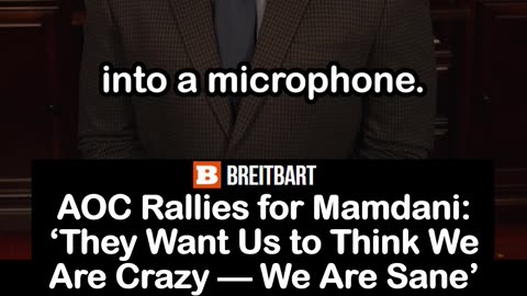 AOC Yells at Rally: ‘We Are Sane’