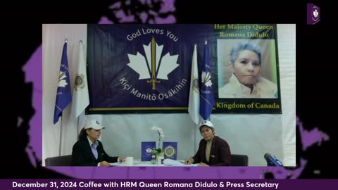 Coffee with HRM Queen Romana and Press Secretary - Dec. 31, 2024