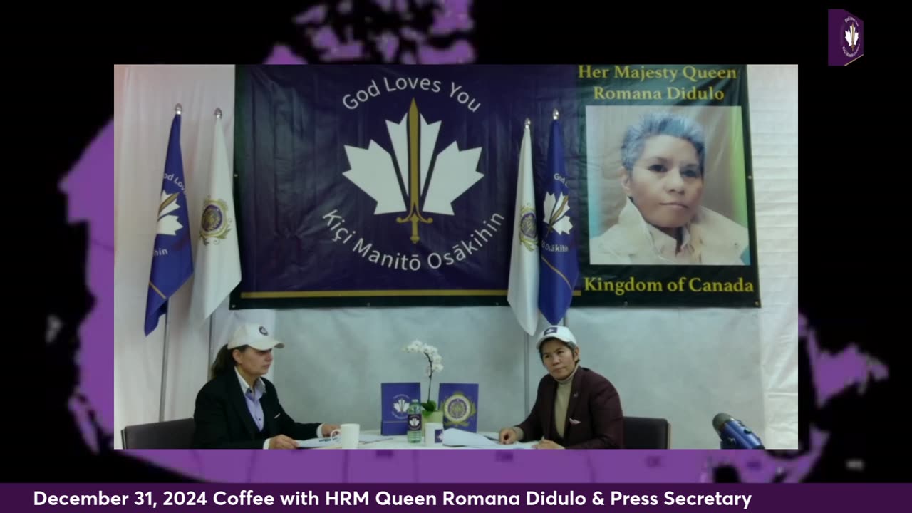 Coffee with HRM Queen Romana and Press Secretary - Dec. 31, 2024