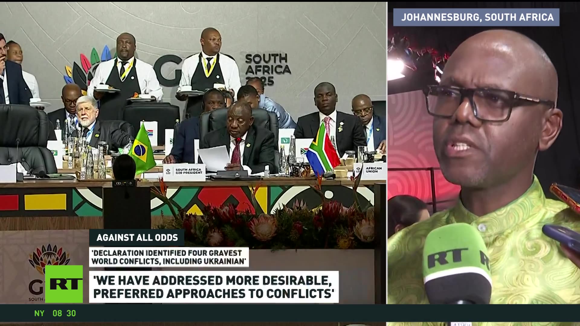 We have addressed more desirable, preferred approaches to conflicts — Vincent Magwenya