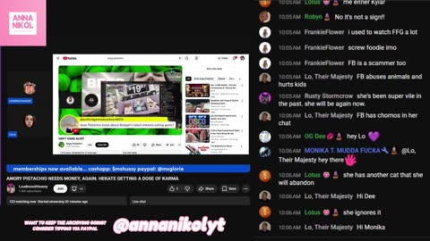 LoudMouthHussy Nov 17, 2025 'ANGRY PISTACHIO NEEDS MONEY CARRIE BORED HOUSEWIFE GP316 & MONIKA'