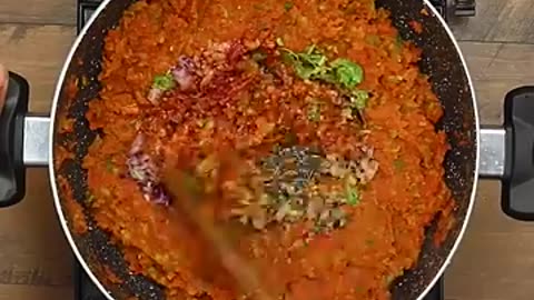 Indian Yummy Paav Bhaji Recipe