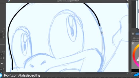 Squirtle as a Sonic Character