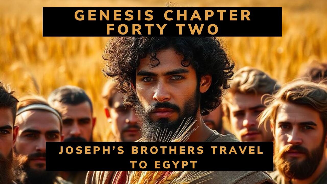 Genesis Chapter 42 Bible Study: Joseph's Brothers Travel To Egypt